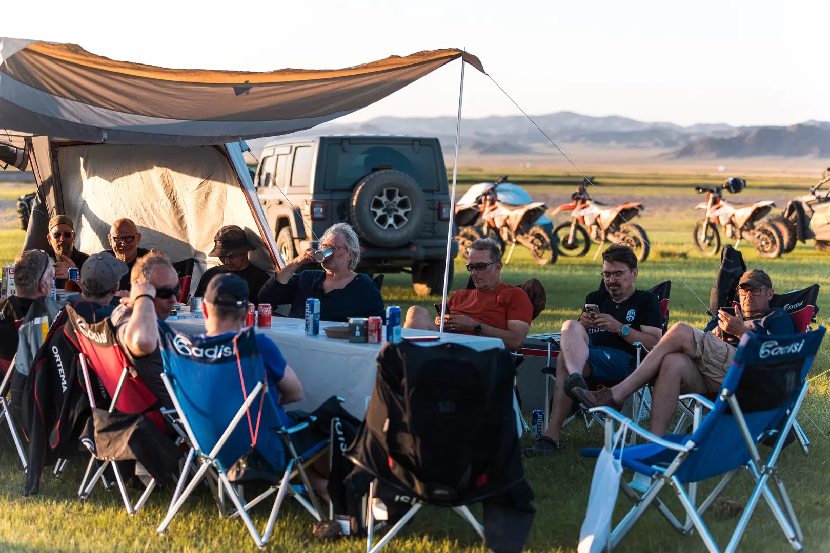 Luxuriöses Jurten-Camp in der Mongolei